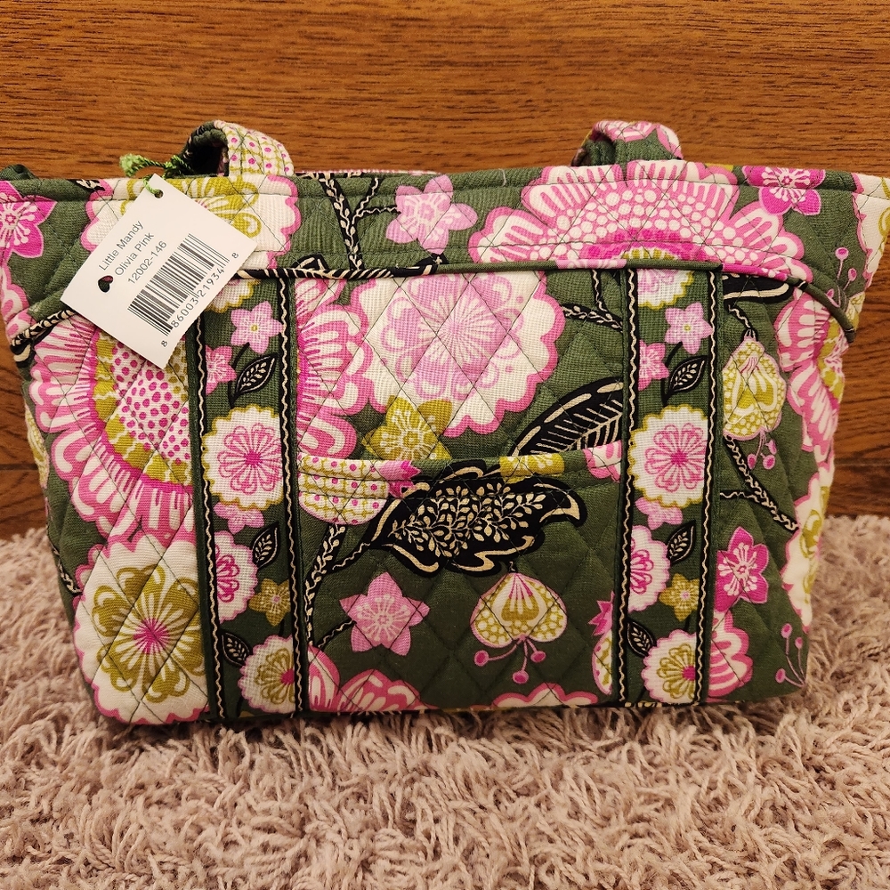 NWT Little Mandy Vera Bradley Bag Olivia Pink